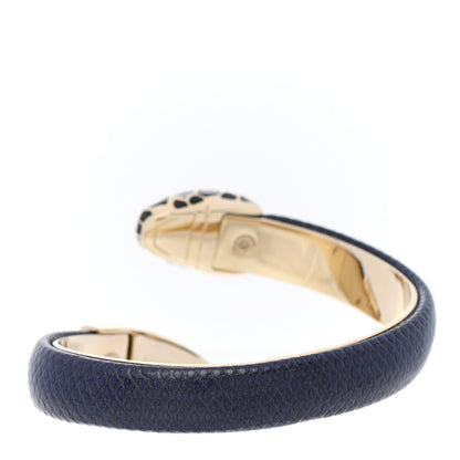Bulgari Karung Serpenti Forever Bracelet Navy Blue 3 of 5