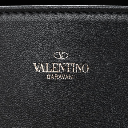 Valentino Garavani Nappa Monochrome One Stud Hobo Black 6 of 10