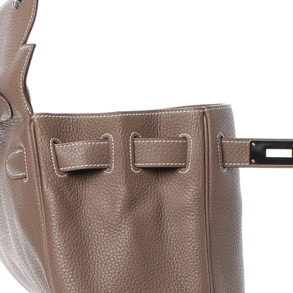 Hermes Taurillon Clemence Retourne Kelly 40 Etoupe 34 of 36