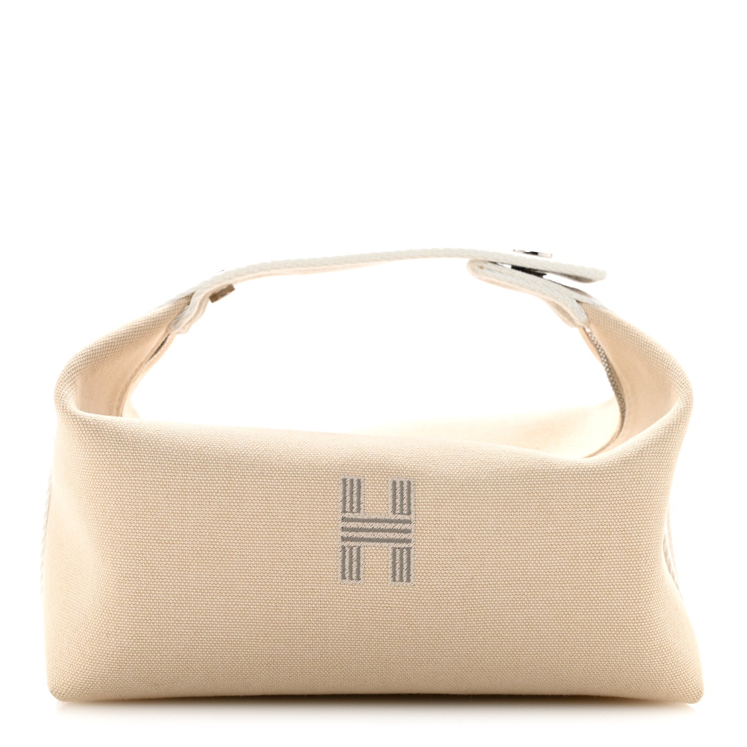 Hermes Canvas Small Bride-A-Brac Pouch Natural 1 of 6