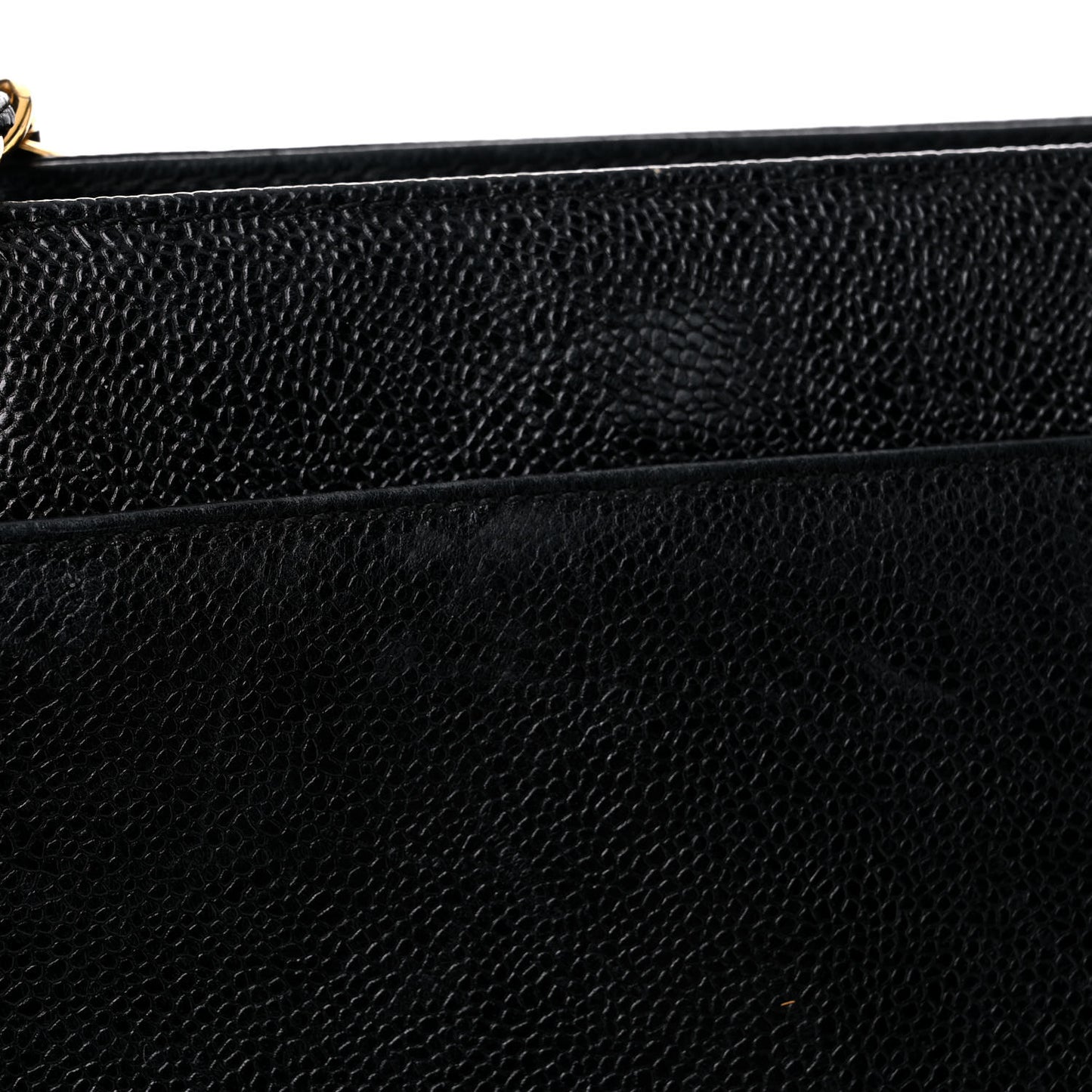 Caviar Shoulder Bag Black
