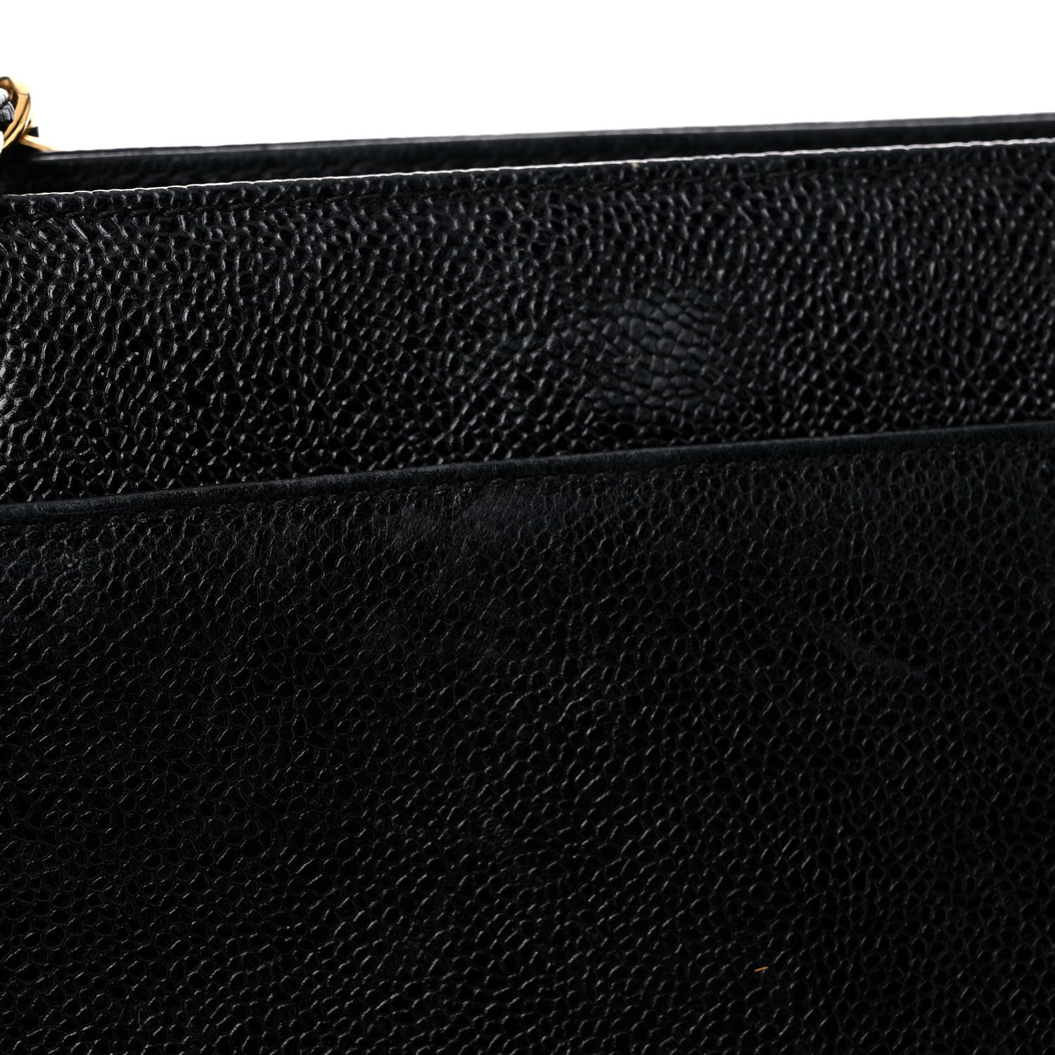 Chanel Caviar Shoulder Bag Black 16 of 22