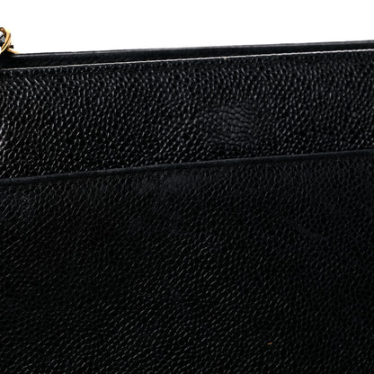 Chanel Caviar Shoulder Bag Black 16 of 22