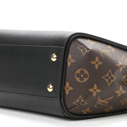Louis Vuitton Calfskin Monogram Kimono Tote PM Black 10 of 10