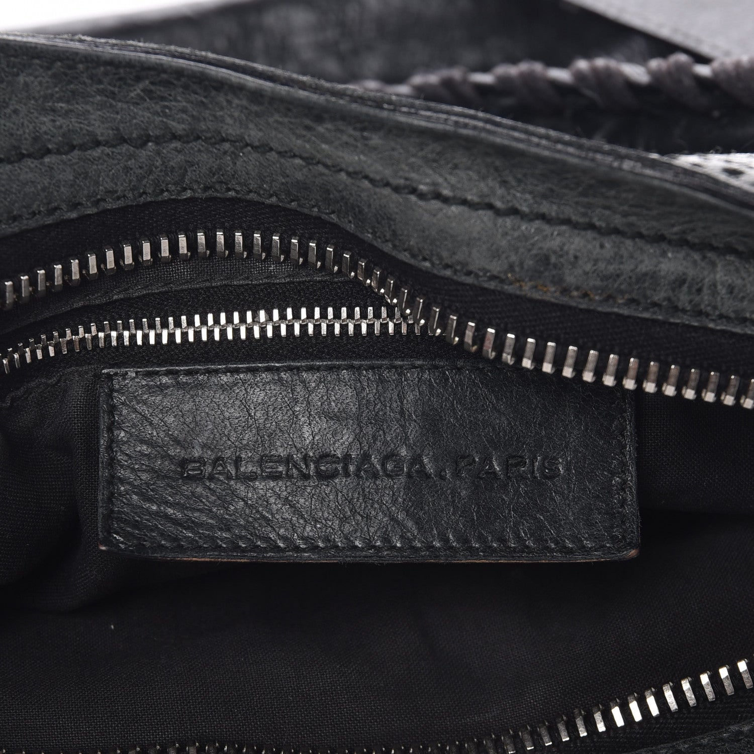 Balenciaga Agneau Giant Brogues Hardware City Anthracite 7 of 16