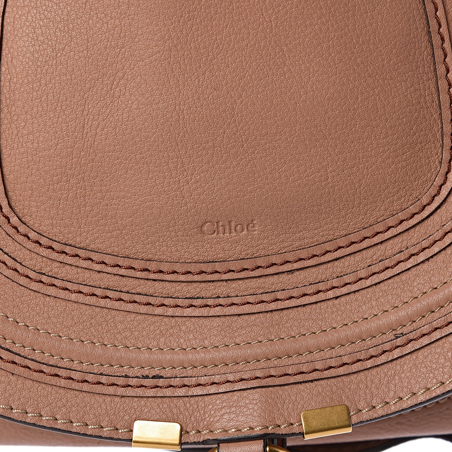 Chloe Calfskin Medium Marcie Hobo Nude 10 of 10