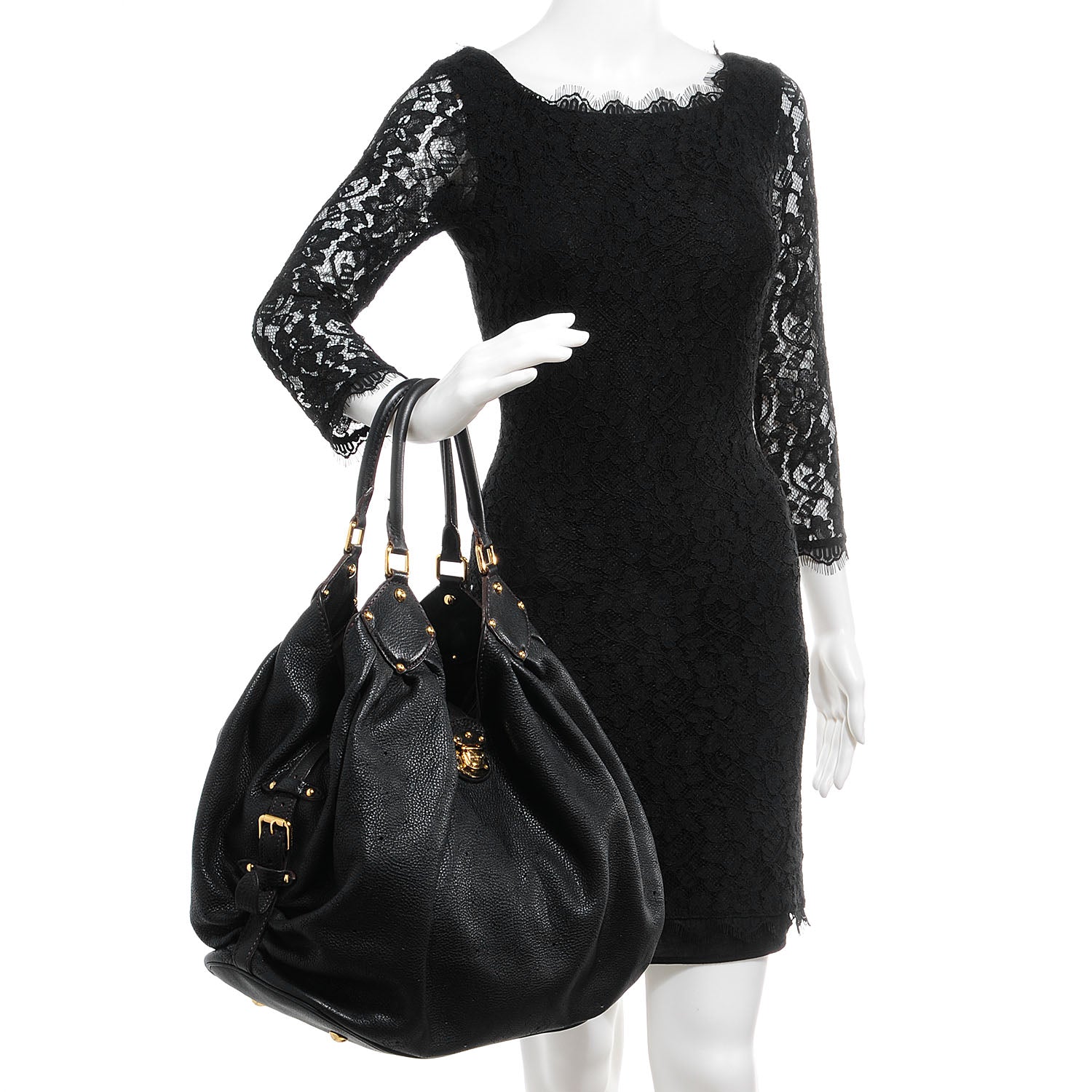 Louis Vuitton Mahina XL Black 2 of 9