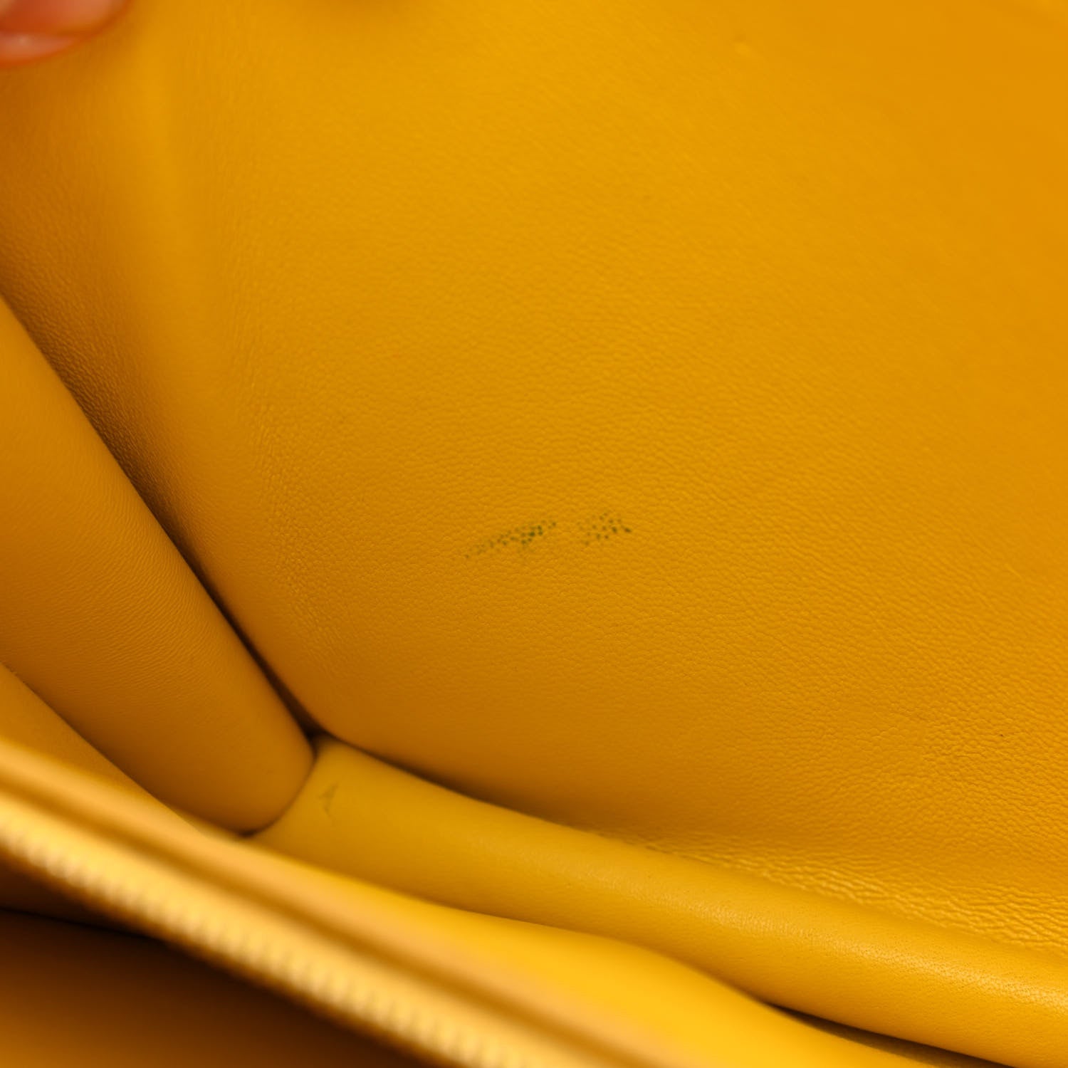 Celine Python Medium Classic Box Yellow 9 of 10