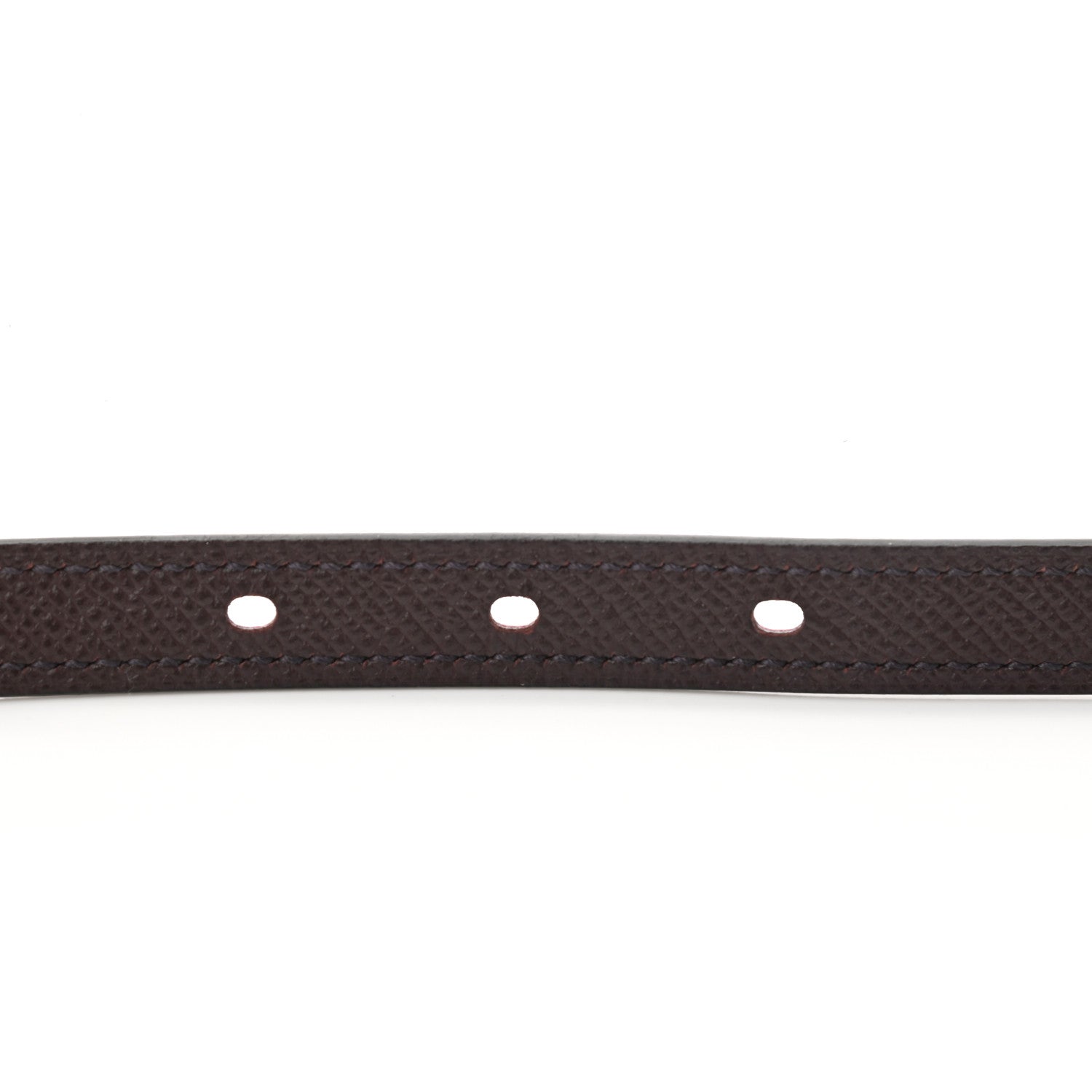 Hermes Swift Epsom 13mm Lucky 15 Belt 70 Mauve Sylvestre Rouge Sellier 6 of 6