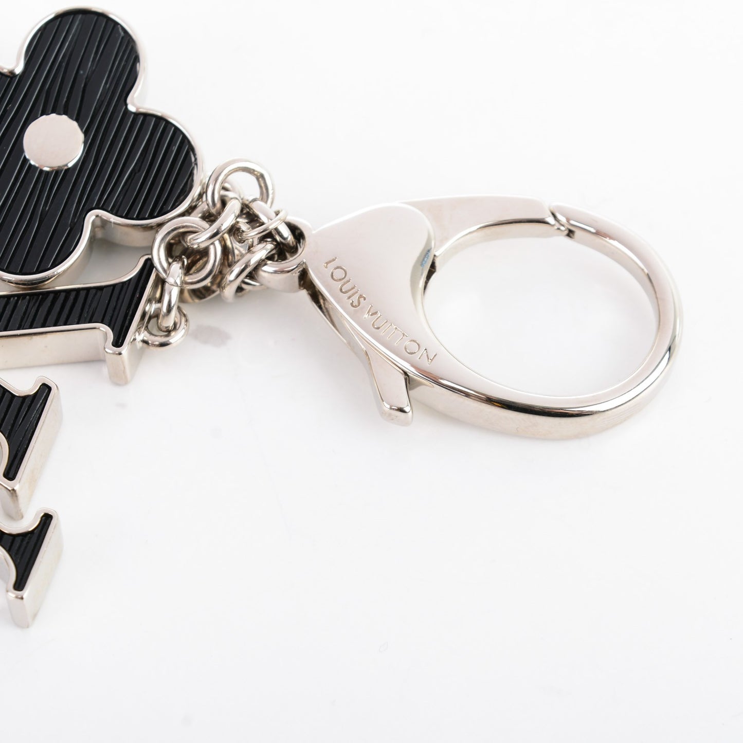 Fleur d'Epi Bag Charm Black