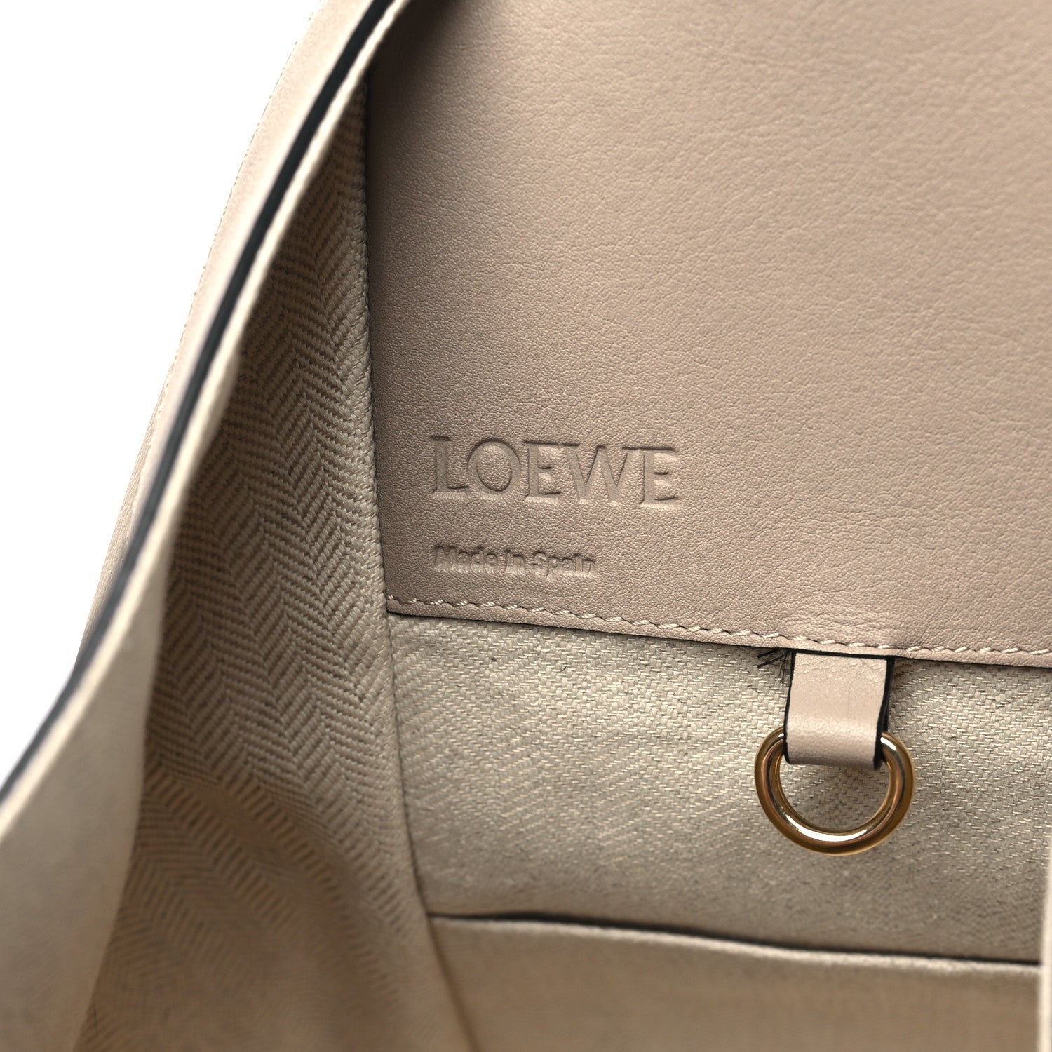 Loewe Calfskin Small Hammock Shoulder Bag Sand 6 of 9
