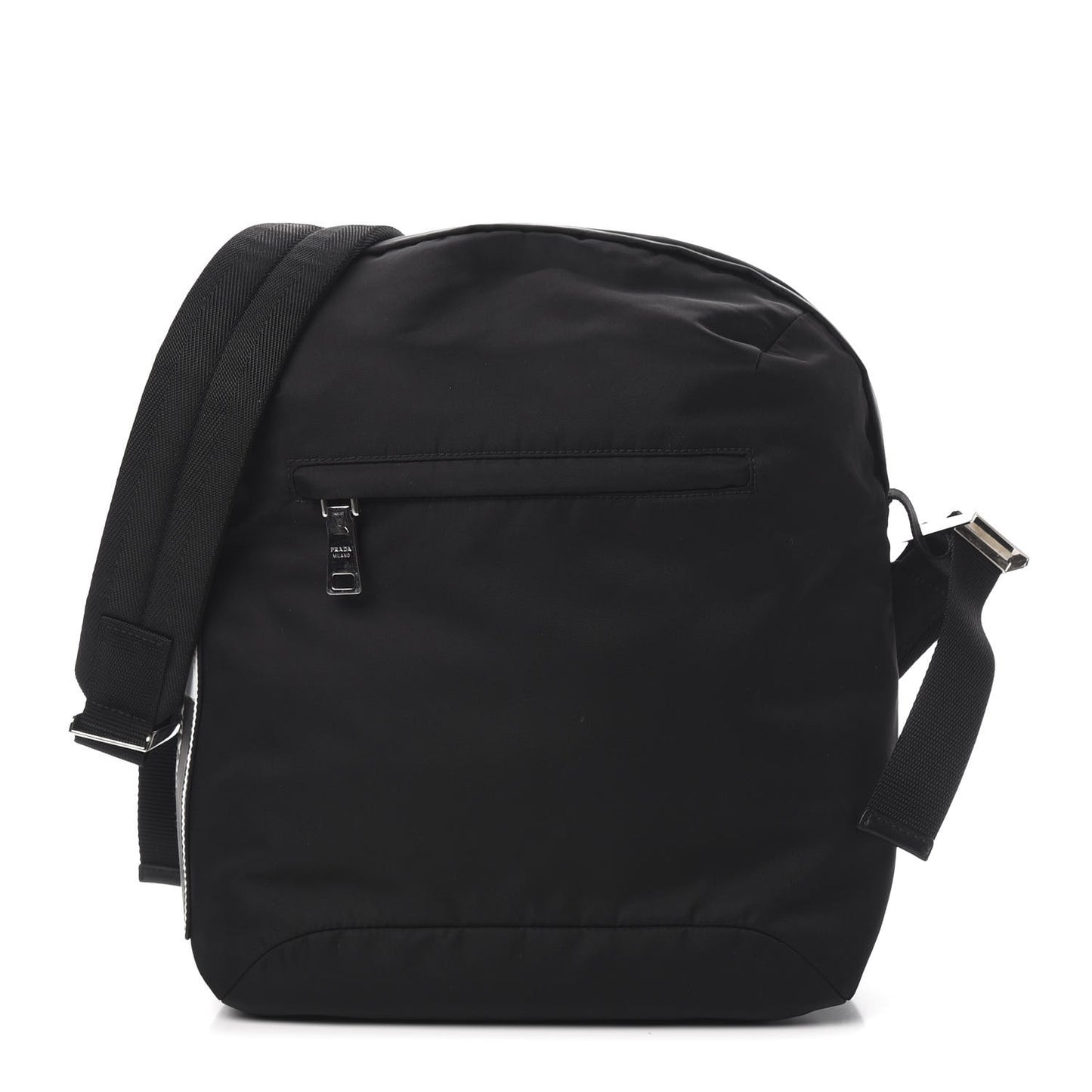 Tessuto Nylon Crossbody Bag Black
