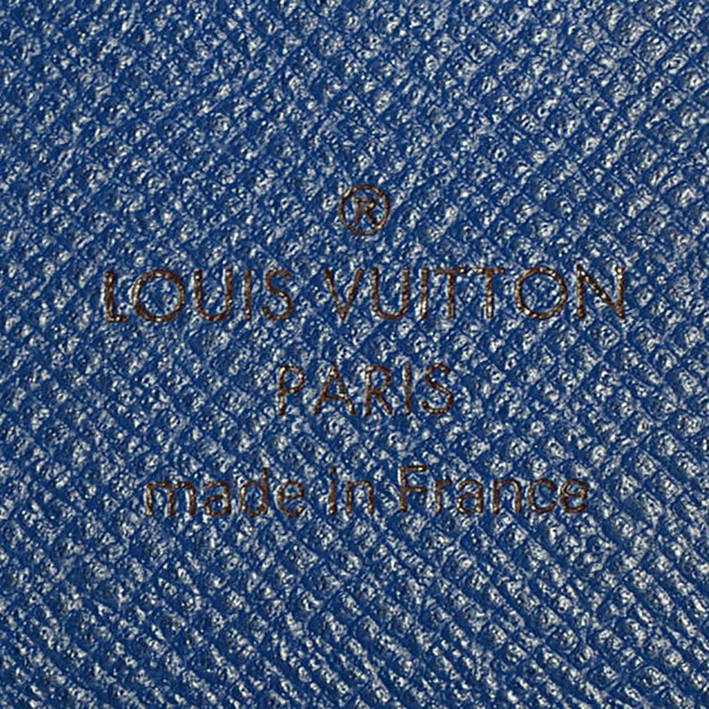 Monogram Josephine Wallet Blue