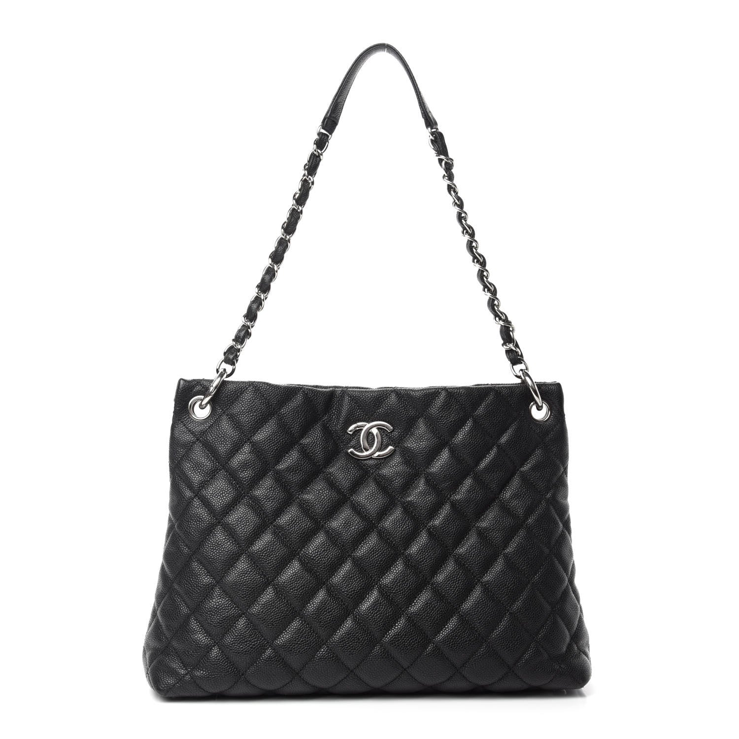 Chanel Caviar Quilted Easy Zip Tote Black 1 of 11