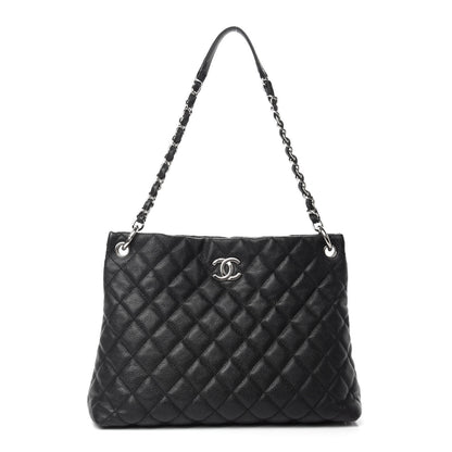 Chanel Caviar Quilted Easy Zip Tote Black 1 of 11