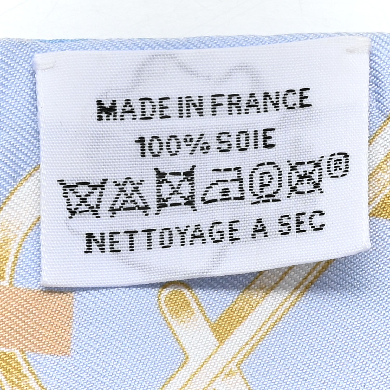 Hermes Silk Do Re Boucles Twilly Bleu Ciel Blue Cob 3 of 5