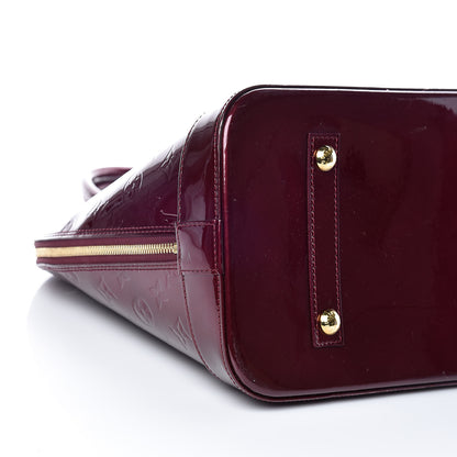 Louis Vuitton Vernis Alma GM Rouge Fauviste 6 of 12