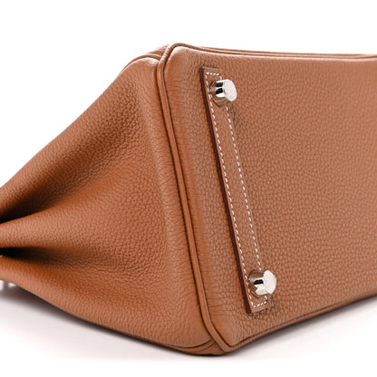 Hermes Togo Birkin 25 Gold 9 of 11