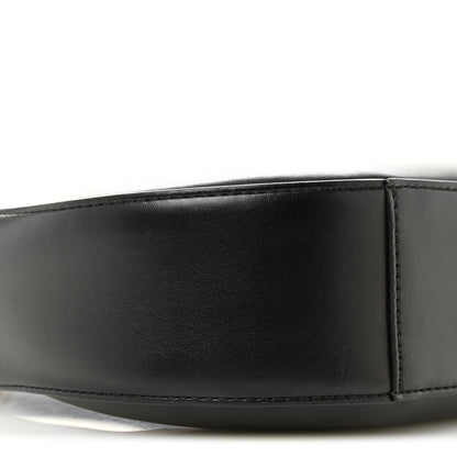 Stella McCartney Eco Alter Nappa Perforated Logo Small Hobo Black 9 of 13