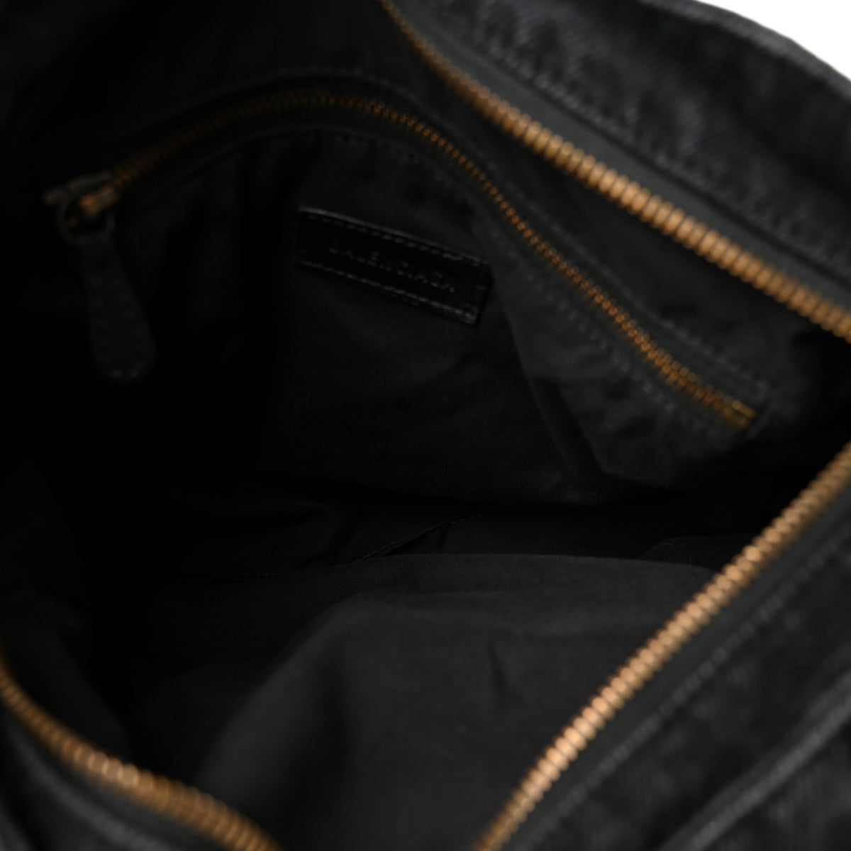 Washed Denim Classic Hardware Small Le City Black