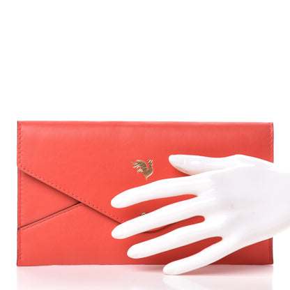 Louis Vuitton Veau Cachemire Chinese New Year Rooster Envelope Pouch Red 2 of 8