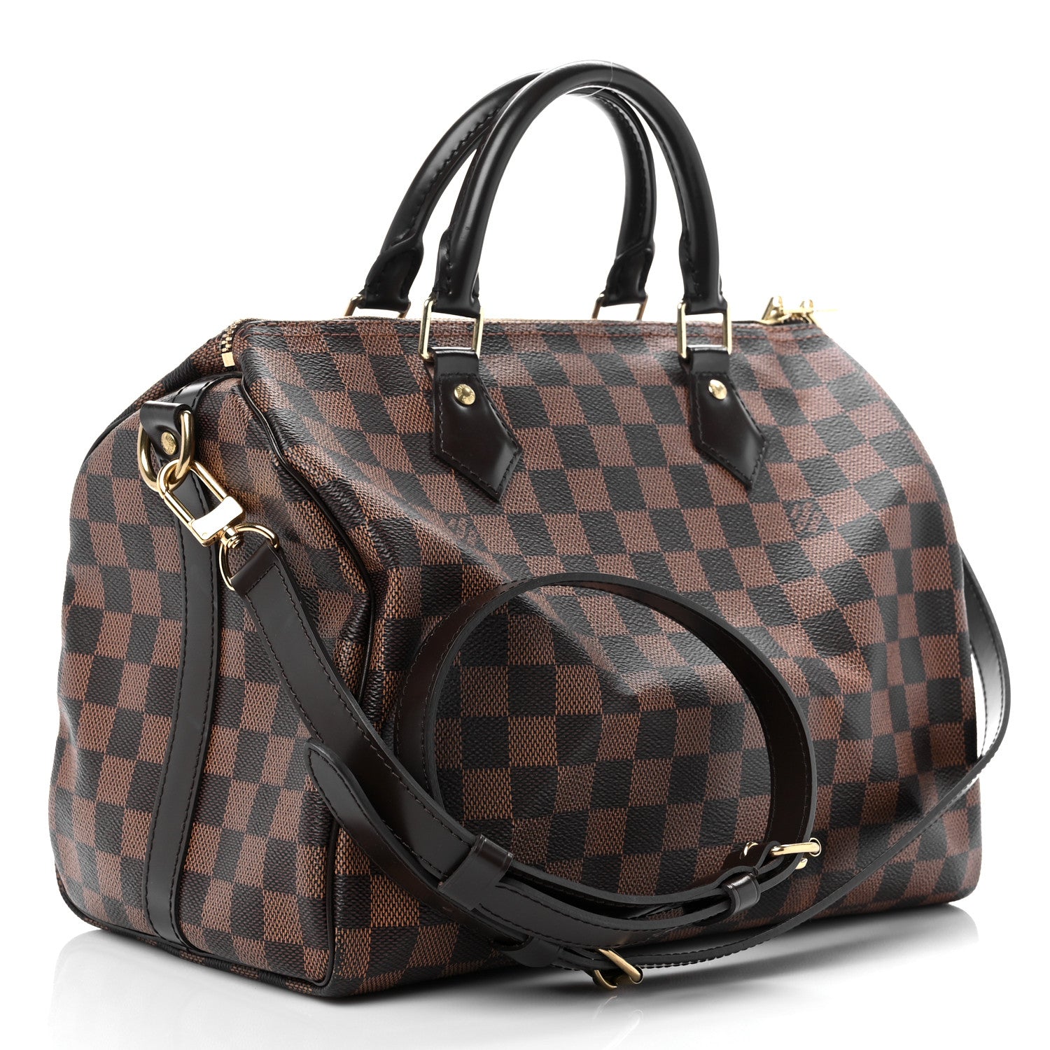 Louis Vuitton Damier Ebene Speedy Bandouliere 30 3 of 12