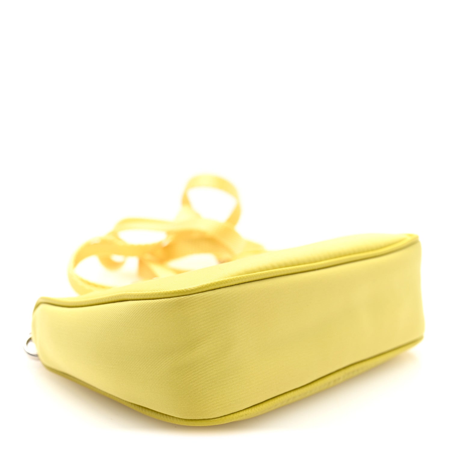 Prada Tessuto Nylon Saffiano Mini Re-Edition 2000 Shoulder Bag Ananas 4 of 9