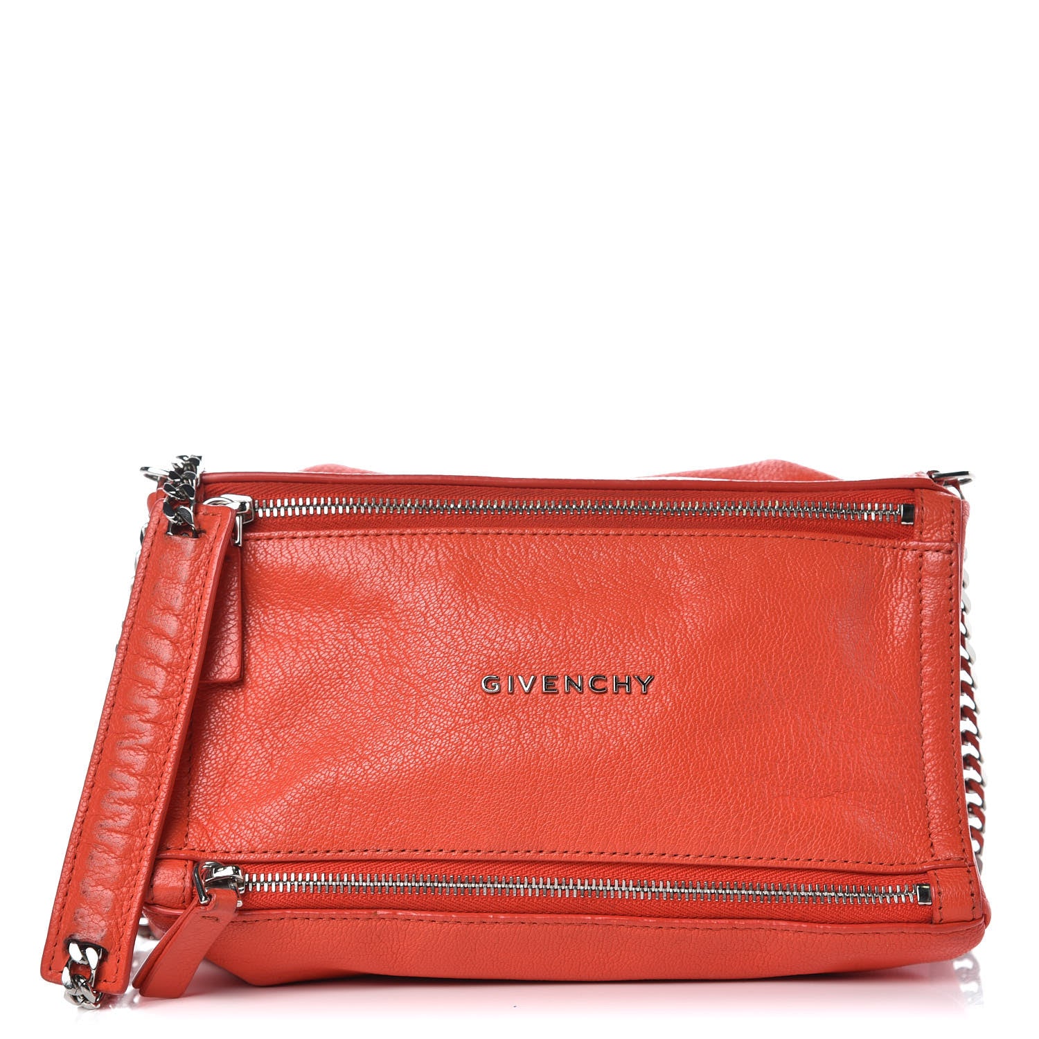 Givenchy Sugar Goatskin Mini Chain Pandora Red 1 of 15