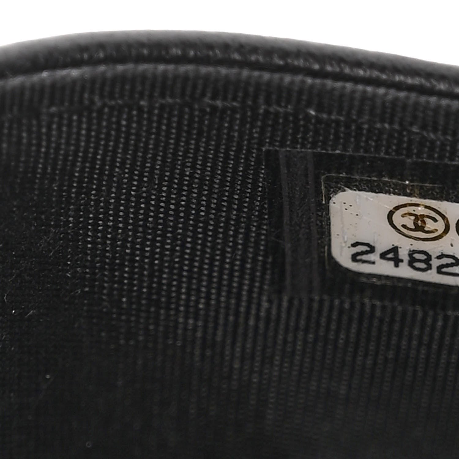 Chanel Lambskin Quilted Boy Wallet On Chain WOC Black 8 of 12