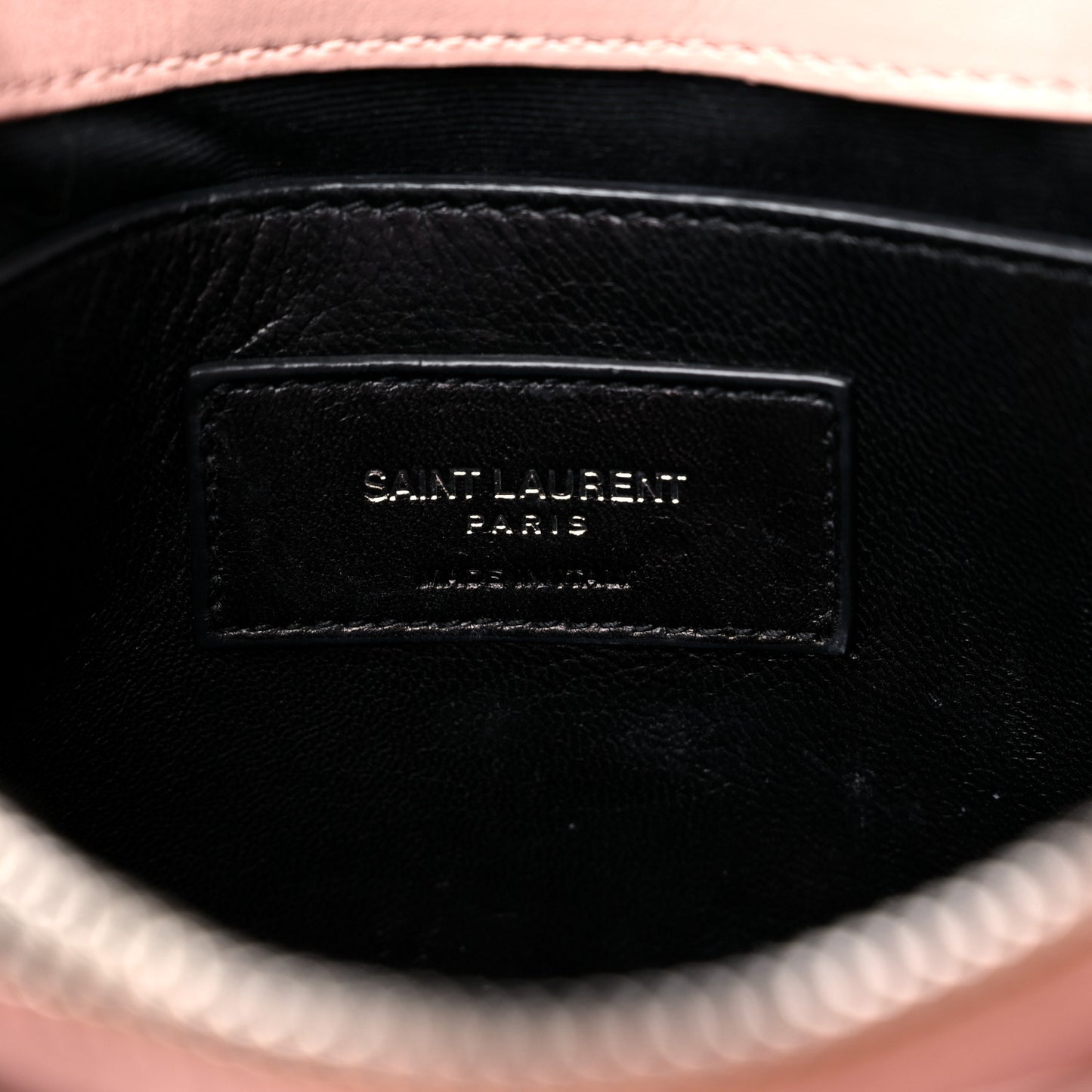 Calfskin Y Quilted Monogram Small Loulou Chain Satchel Rose Antic