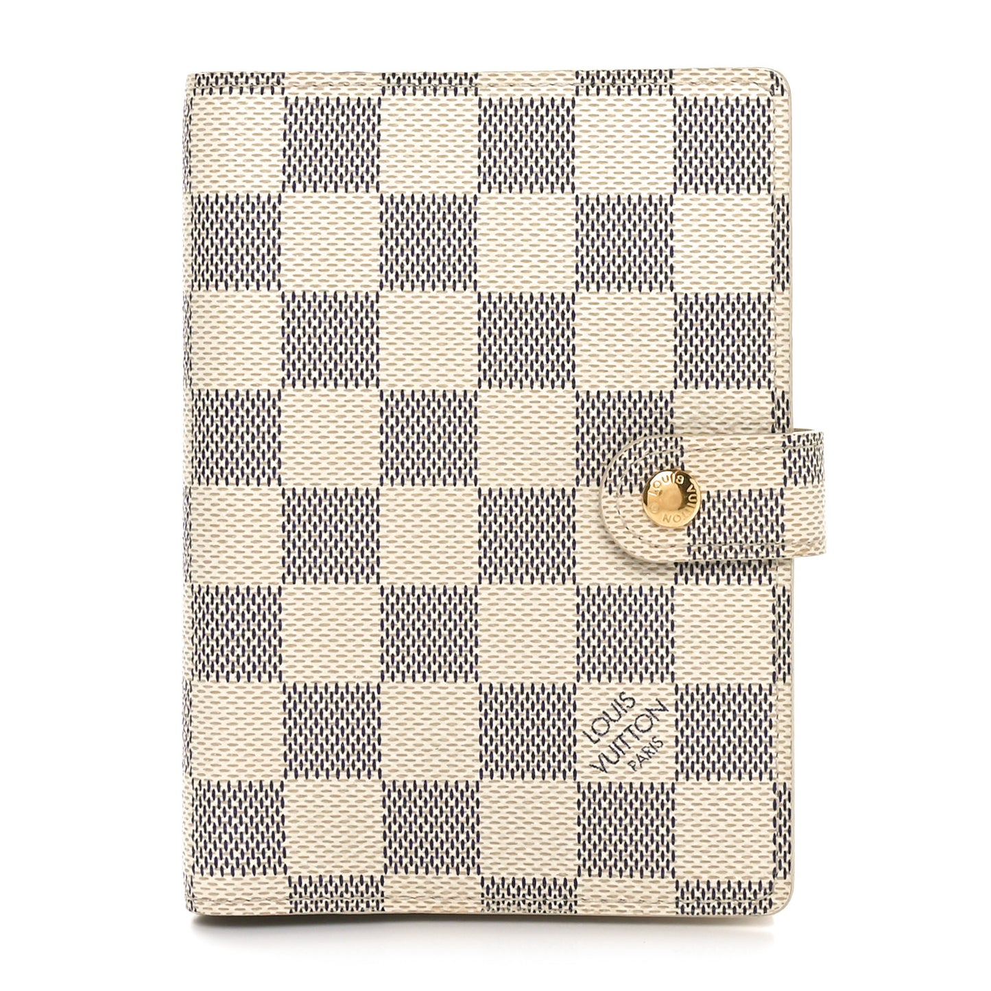 Damier Azur Small Ring Agenda Cover
