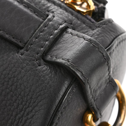 Burberry Calfskin The Barrel Bag Charcoal Grey 15 of 17