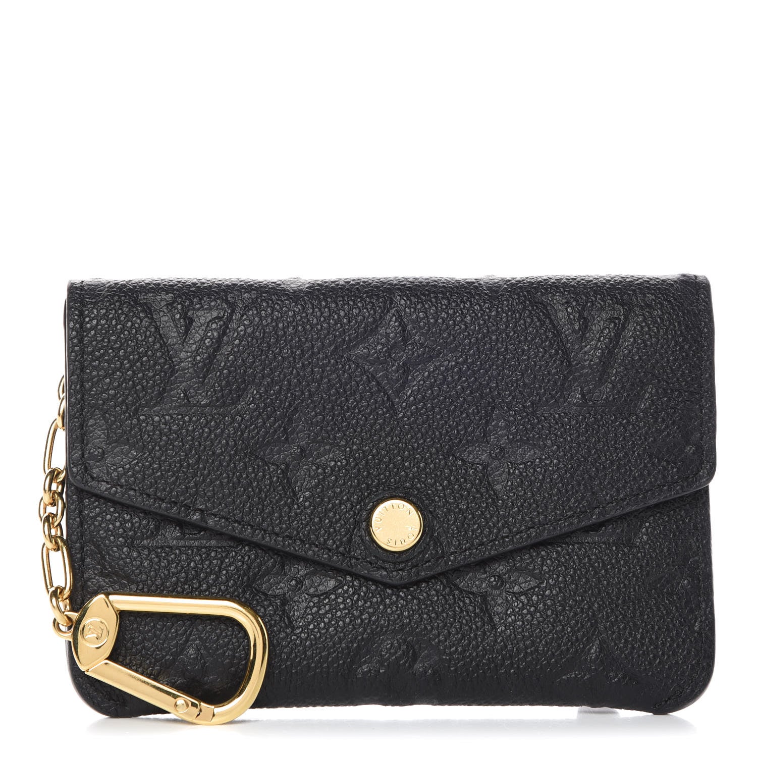 Louis Vuitton Empreinte Key Pouch Black 1 of 8