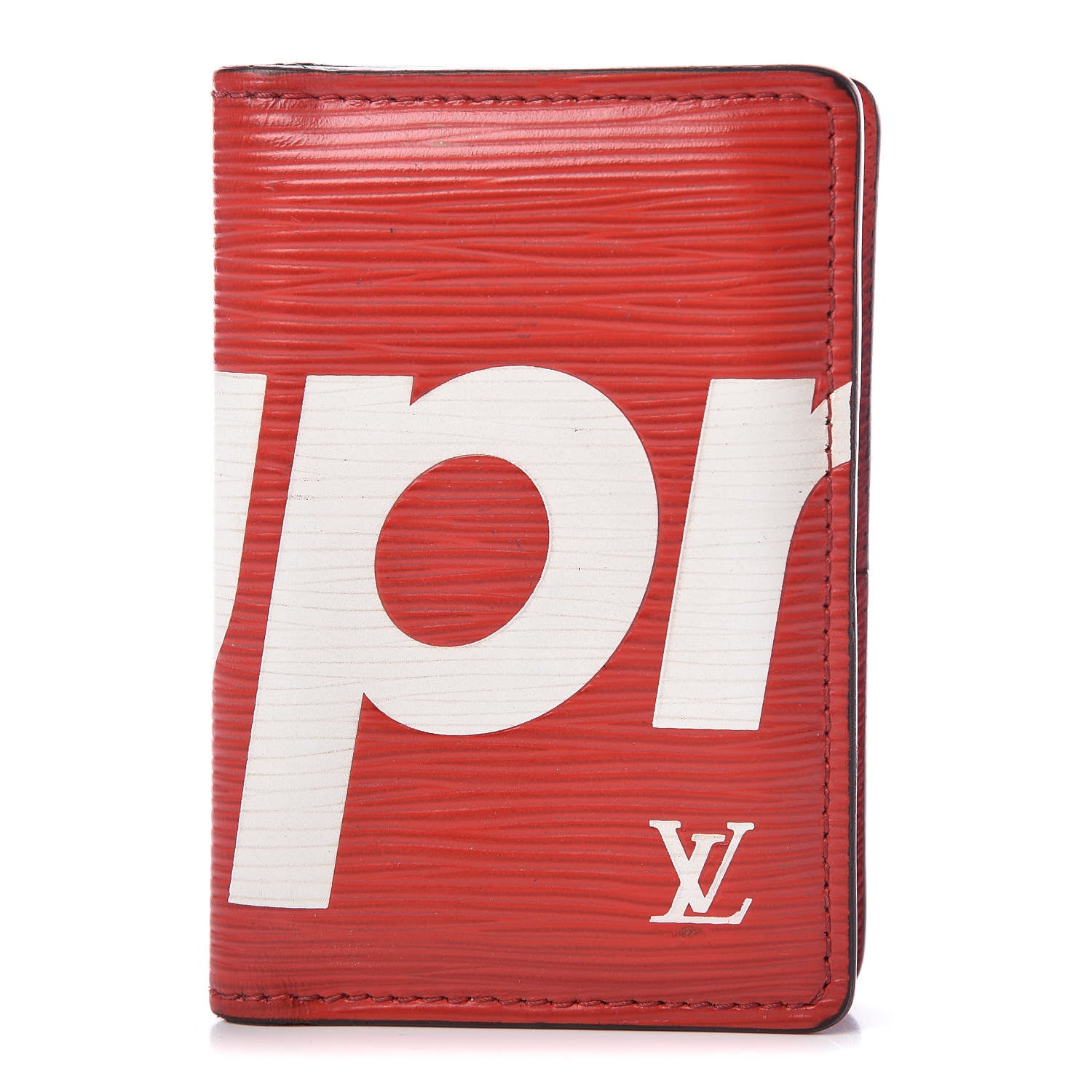 Louis Vuitton X SUPREME Epi Pocket Organizer Red 1 of 13