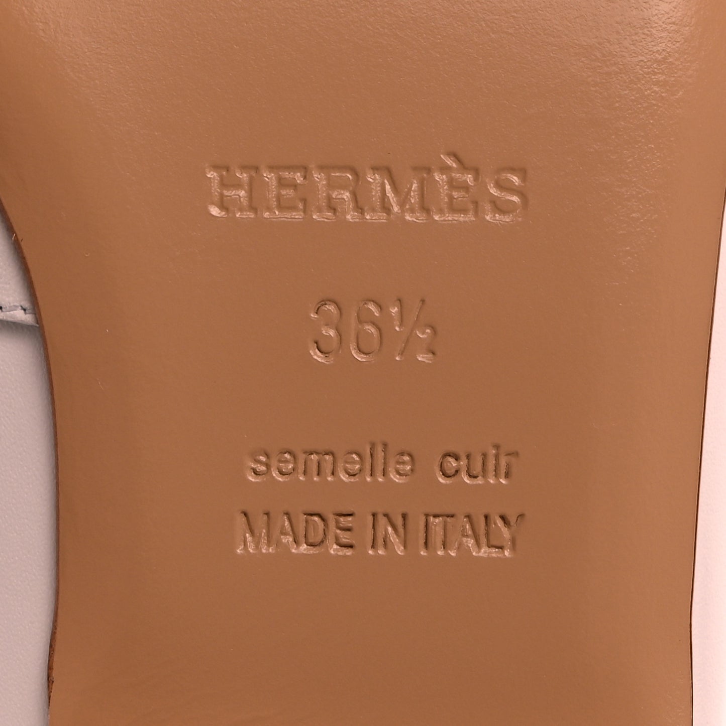 Calfskin Oz Mules 36.5 White