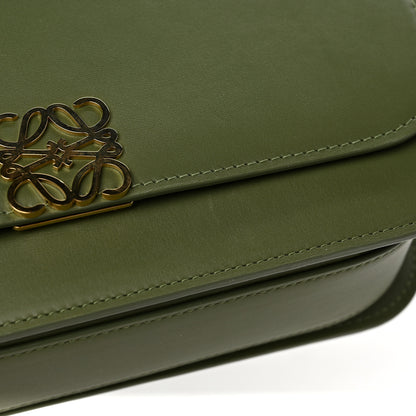 Loewe Silk Calfskin Goya Bag Avocado 9 of 11
