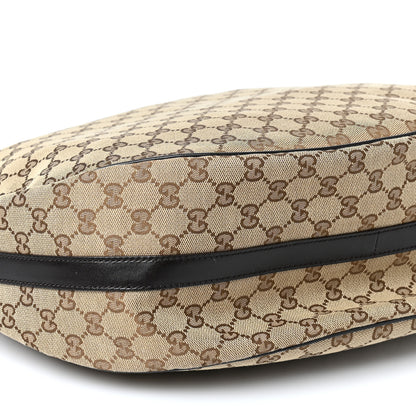 Gucci Monogram Large GG Twins Hobo Dark Brown 8 of 10