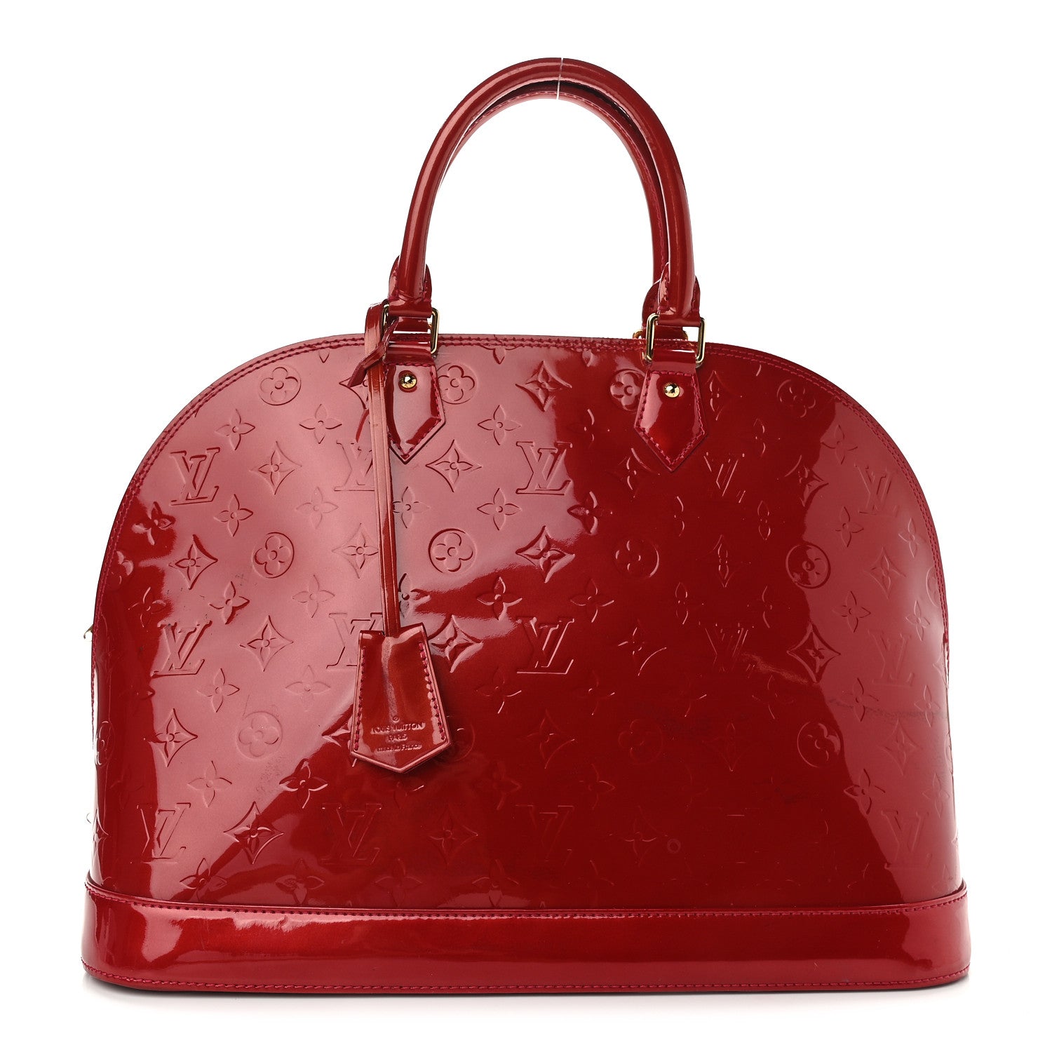 Louis Vuitton Vernis Alma GM Pomme D'Amour 1 of 11