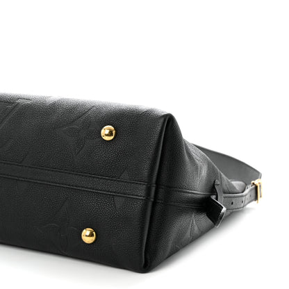 Louis Vuitton Empreinte Monogram Giant Carryall MM Black 10 of 10