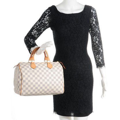 Louis Vuitton Damier Azur Speedy 30 2 of 7