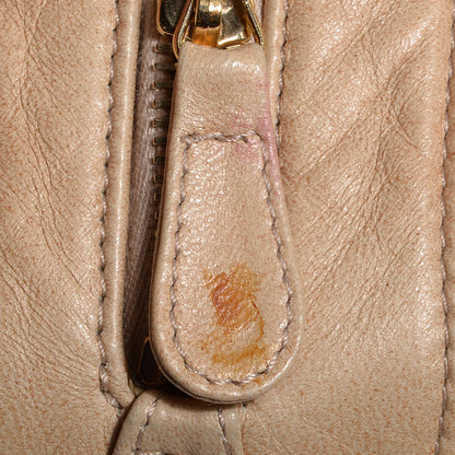 Chanel Lambskin Bubble Quilt Bowler Beige 10 of 10