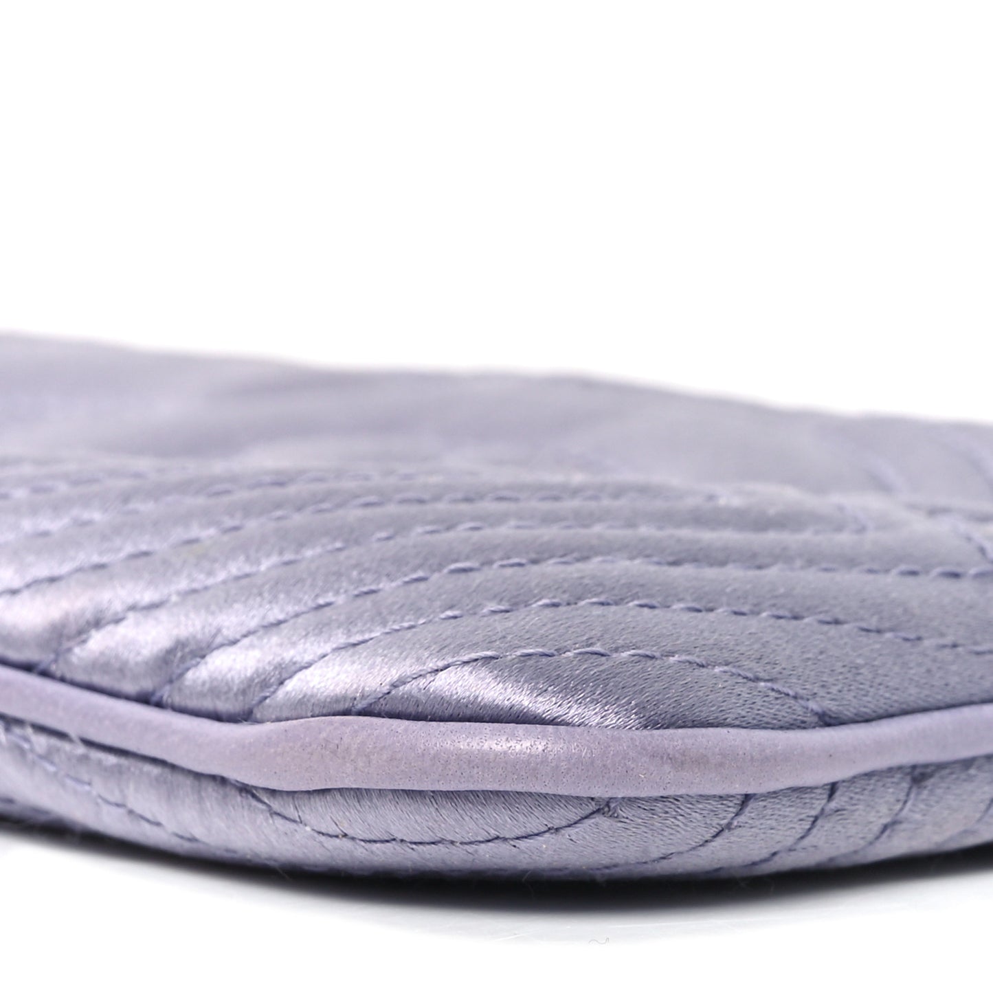 Satin Camellia Evening Bag Light Purple