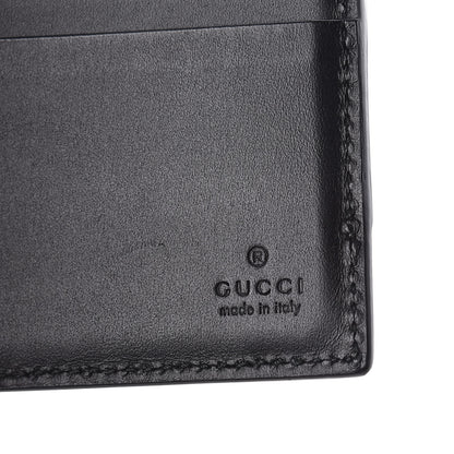 Gucci GG Supreme Monogram Bi-Fold Wallet Black 6 of 6