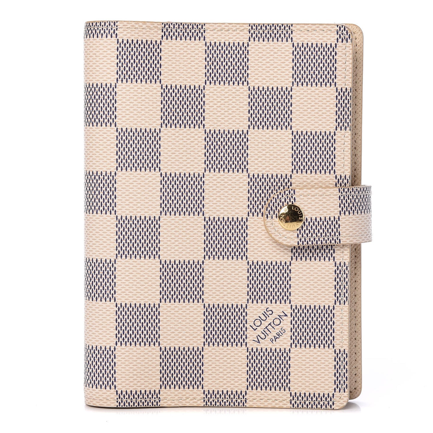 Damier Azur Small Ring Agenda Cover