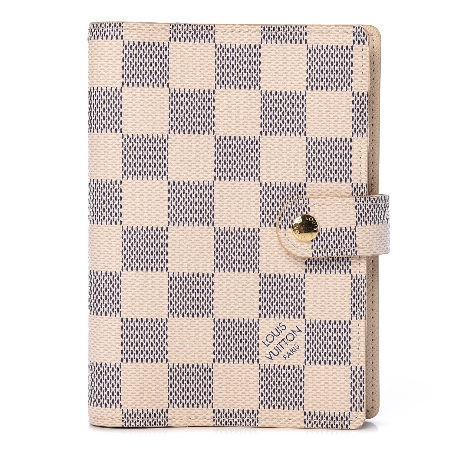 Louis Vuitton Damier Azur Small Ring Agenda Cover 1 of 7
