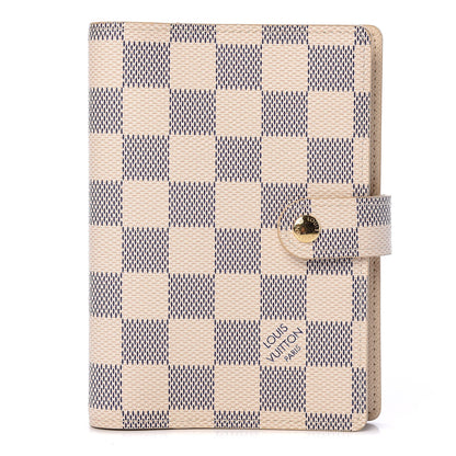 Louis Vuitton Damier Azur Small Ring Agenda Cover 1 of 7