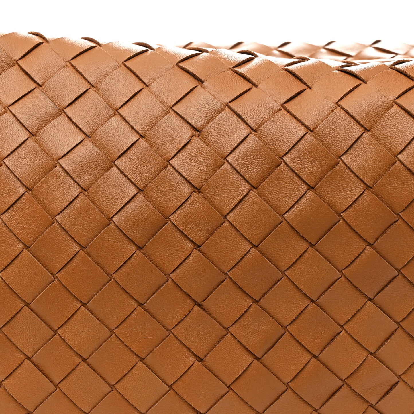 Nappa Intrecciato Small Jodie Caramel
