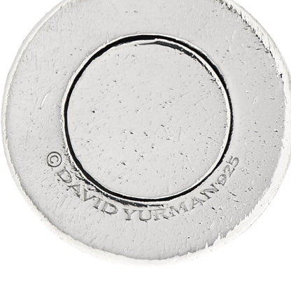 David Yurman Sterling Silver Diamond Moonstone Amulet Enhancer Pendant 4 of 5