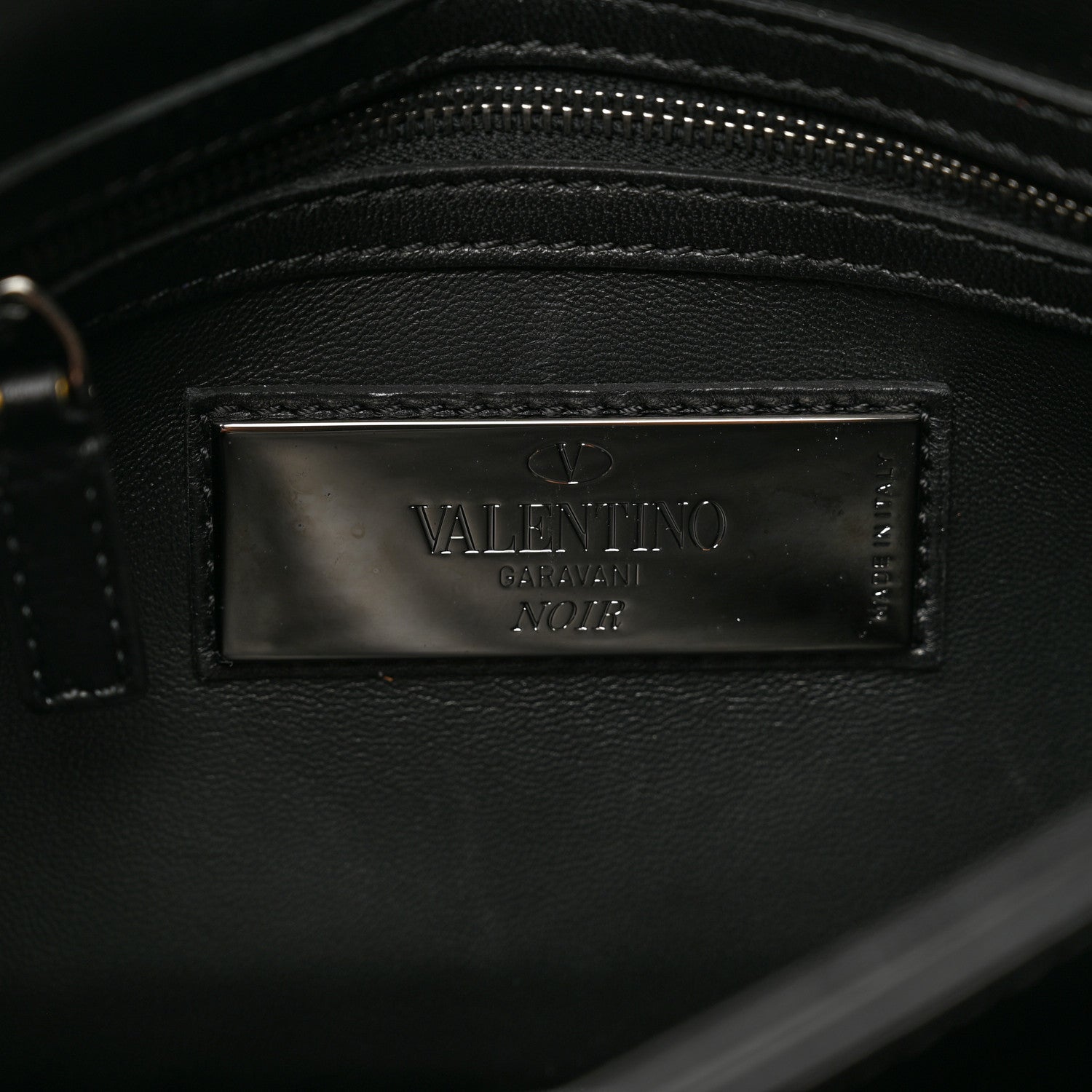 Valentino Garavani Nappa Rockstud Wristlet Clutch Black 6 of 8