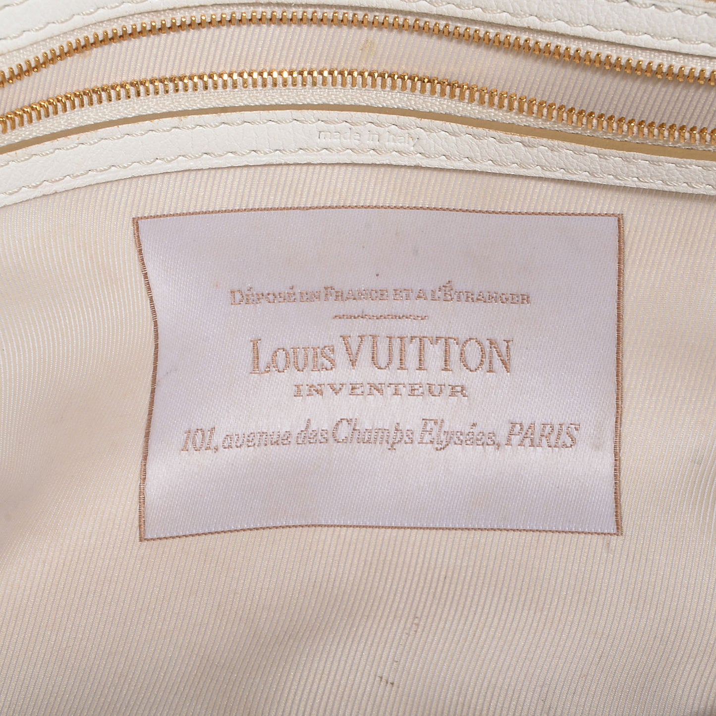 Monogram Sabbia Cabas MM White